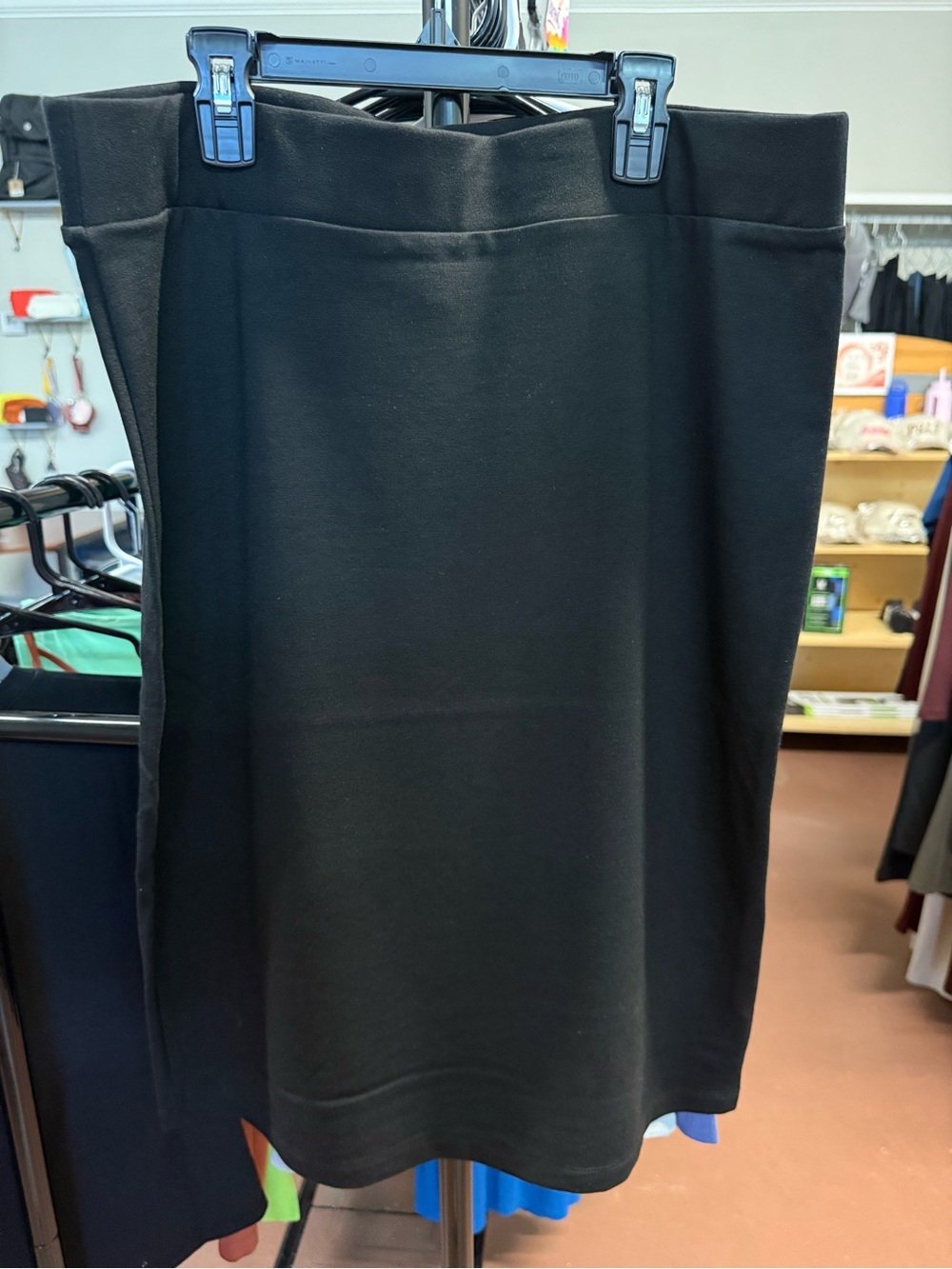 Zenana Classic Black Women's Pencil Skirt - Sleek Everyday Essential